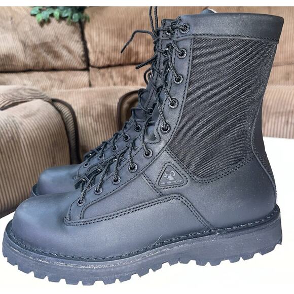 MENS ROCKY 2080 8” PORTLAND LACE-TO-TOE WATERPROOF BOOTS SIZE‎ 8M NIB - Picture 2 of 14